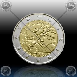 2 EVRO BELGIJA 2020 (Jan van Eyck) UNC